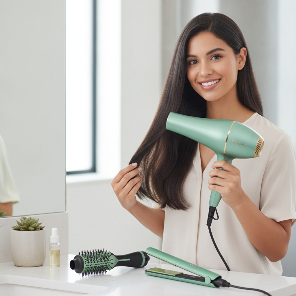 Combo Cabello Remington - Lifestyle/pain point — professional result at home