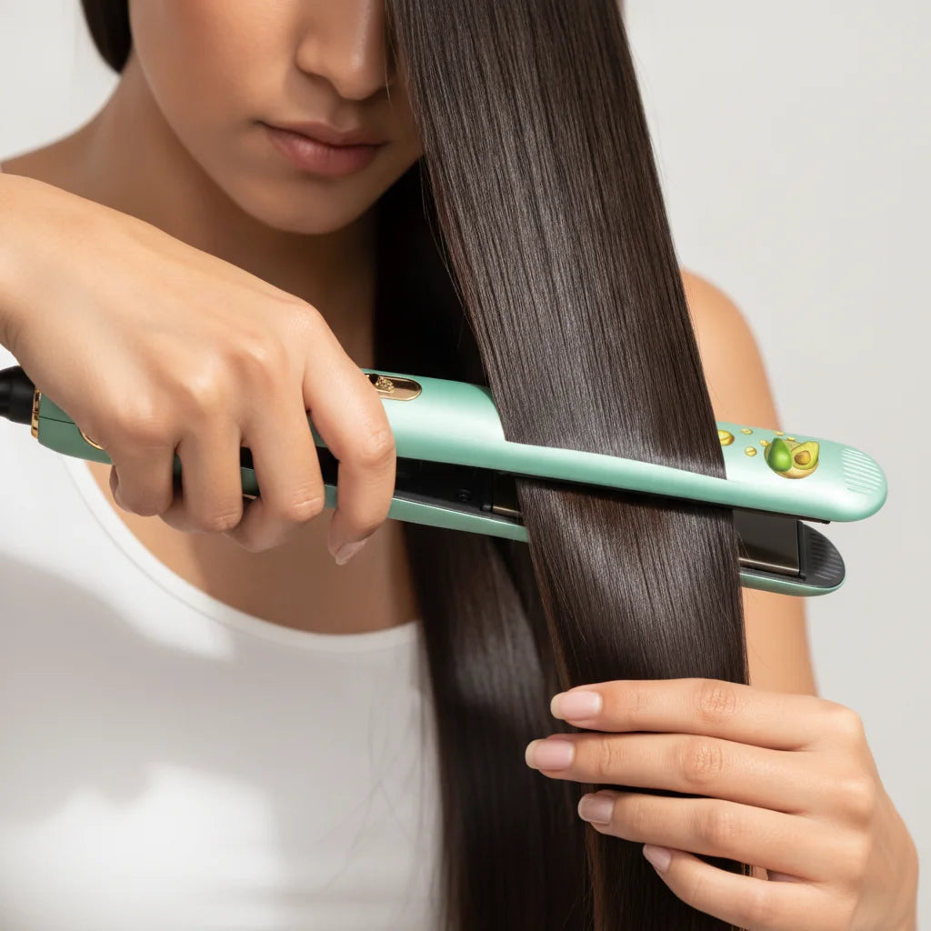 Combo Cabello 3 en 1 - Cómo se usa — plancha, resultado liso