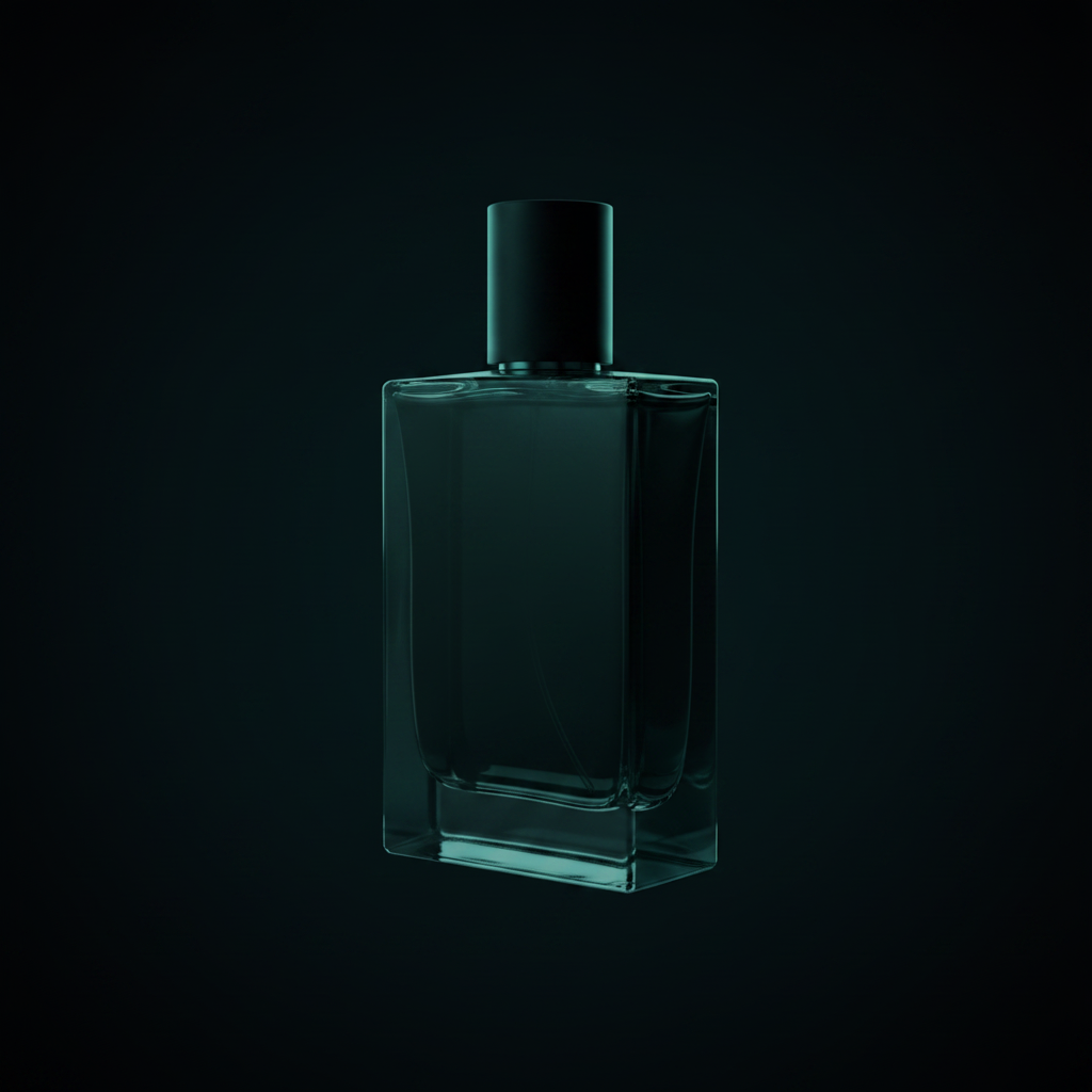 Herloss Perfume - Catalog — bottle alone, elegant angle