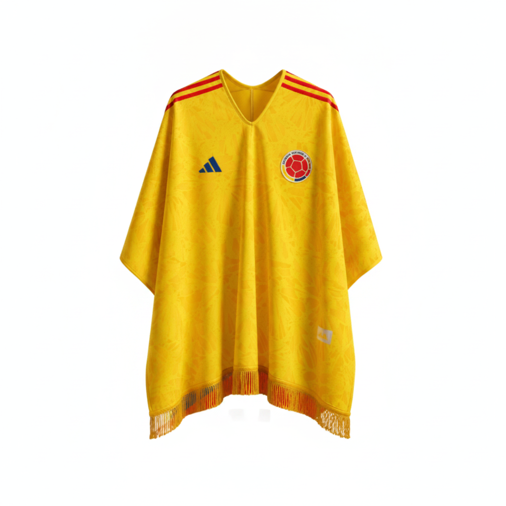 Poncho Colombia amarillo - Catalog hero — Amarillo variant featured image